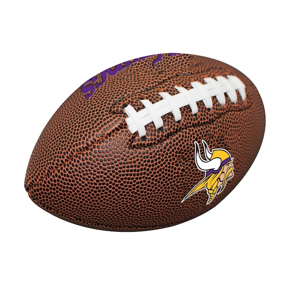 Logo Brands Minnesota Vikings Mini Size Composite Football 618-93MC-1 - main